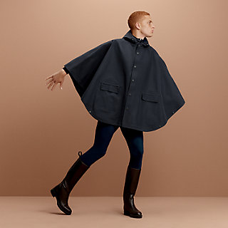 エルメス　Allure アリュール　ネイビー　レインポンチョ　レインケープ Allure II general purpose rain cape - Blue | Hermès Hong Kong SAR